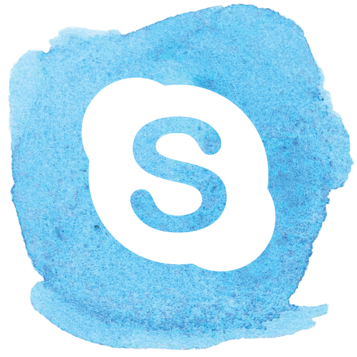Skype, social media, social icon